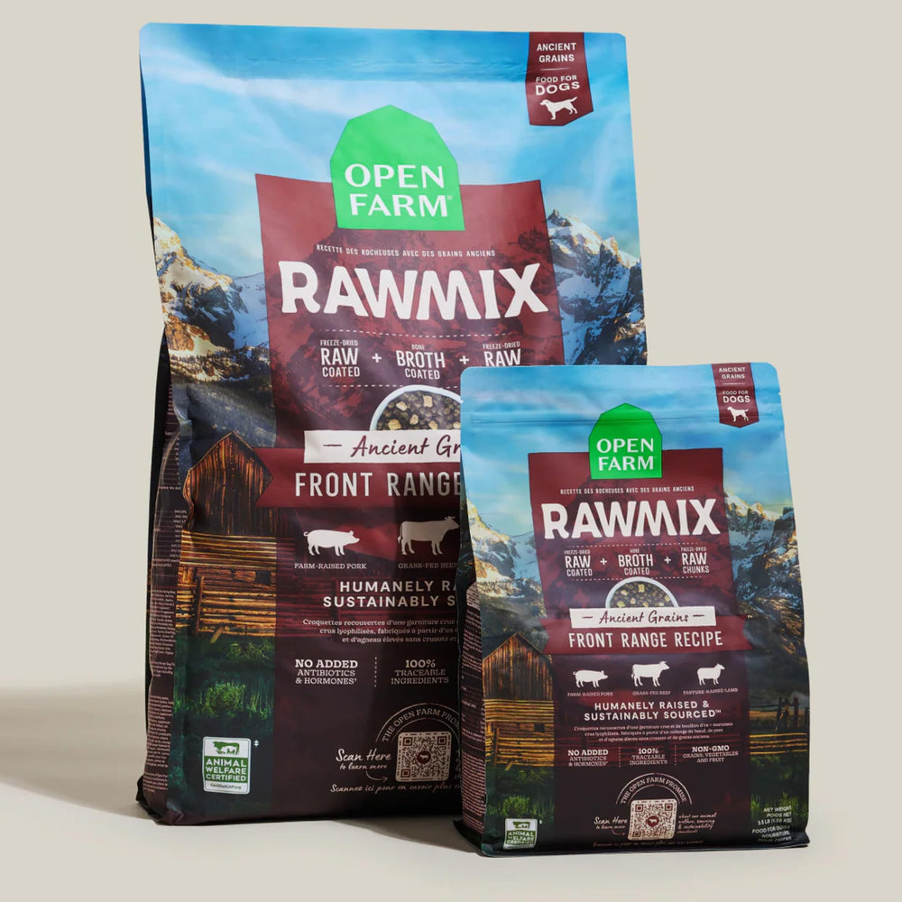 Open Farm RawMix, ingredientes naturales y granos antiguos, sin OGM