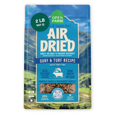 Open Farm Surf & Turf: alimento deshidratado en jerky para perros activos
