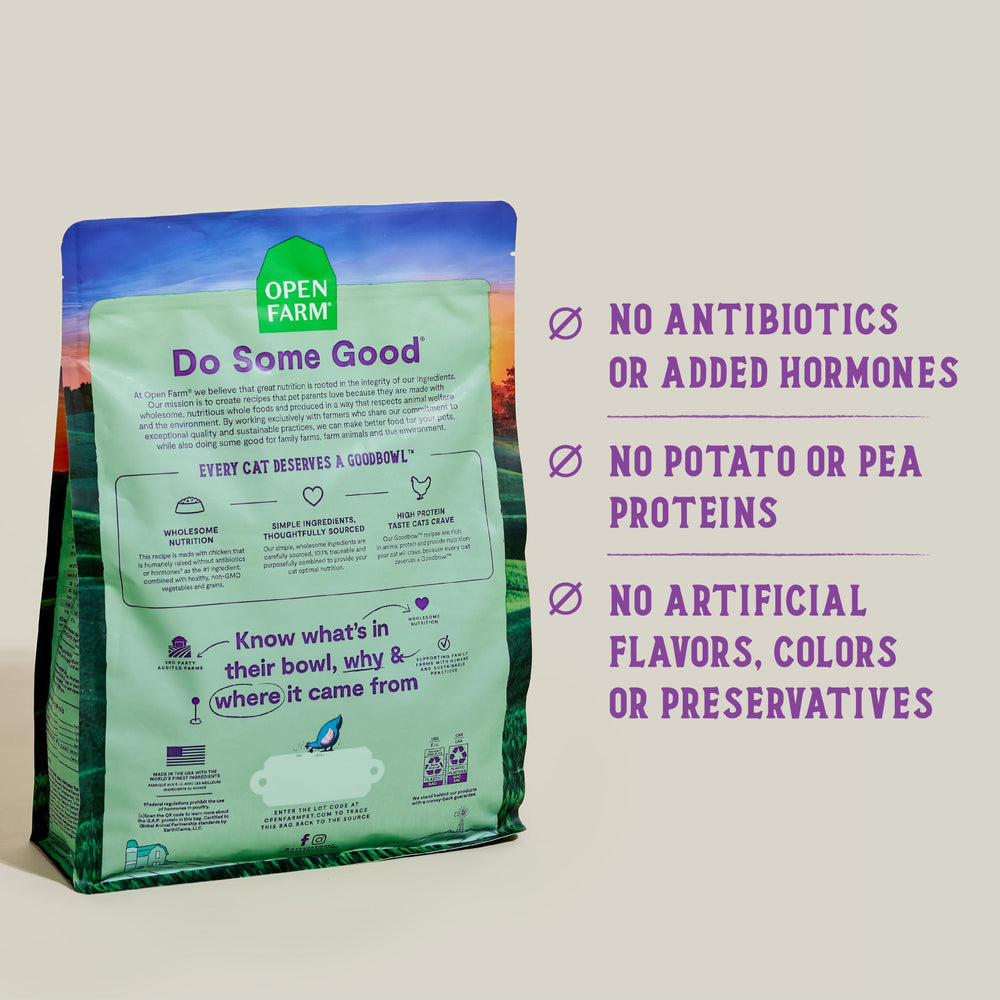Open Farm Goodbowl, ingredientes sencillos para gatos exigentes