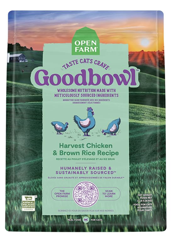 Open Farm Goodbowl con fibras prebióticas para digestión equilibrada