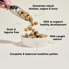 Open Farm Puppy-ingredientes-organicos-vegetales: ingredientes vegetales orgánicos para una dieta equilibrada