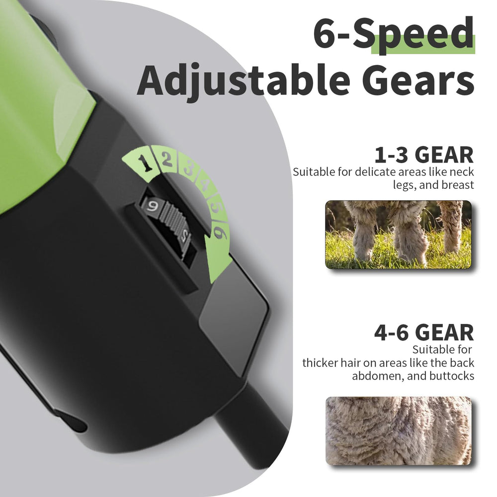 Openhahaha tijeras para alpacas y cabras, corte suave