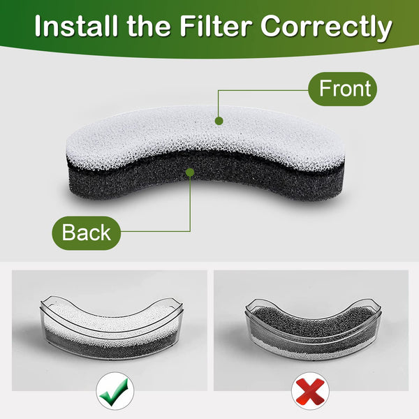 Filtro Opeth para agua más fresca de la mascota.