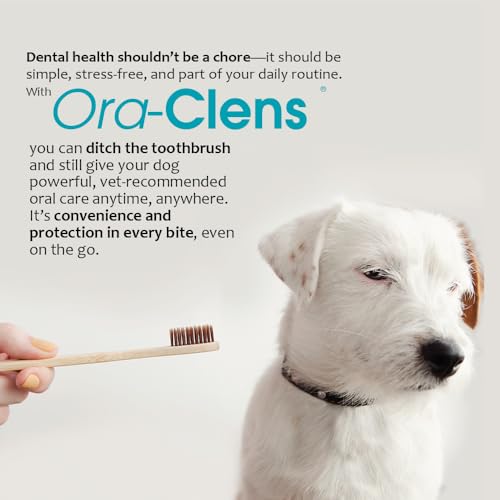 Ora-Clens masticables higiene oral, aliento más fresco tras la masticación.