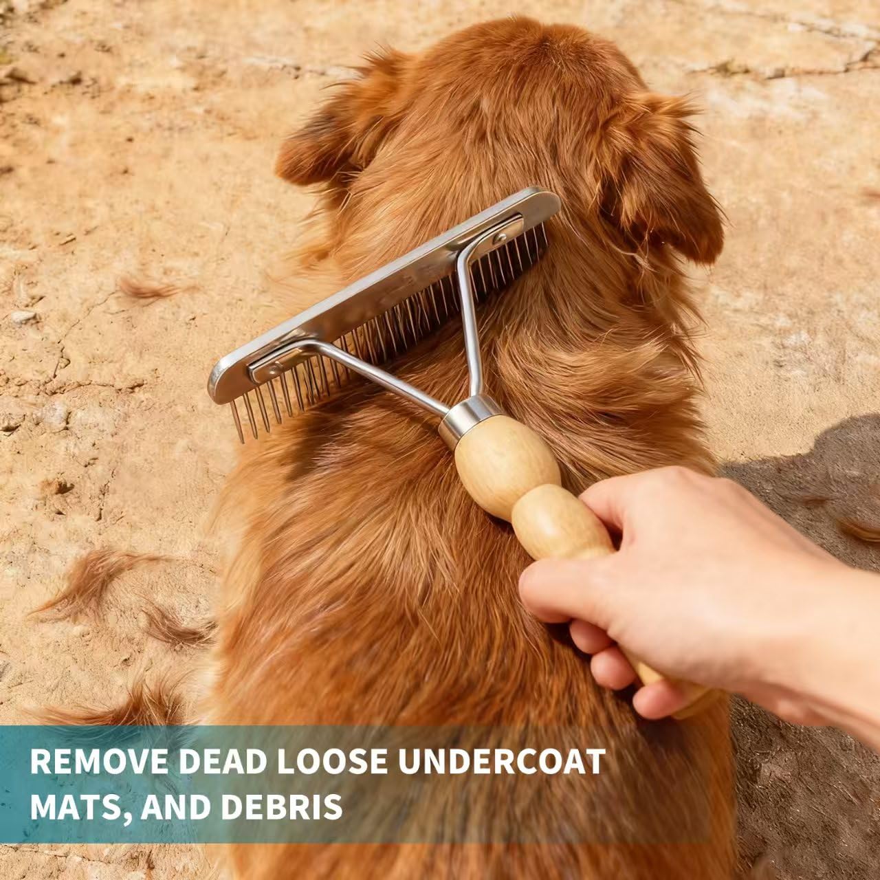 Ordermore diseñado para perros medianos y grandes, apto para pelo largo y espeso
