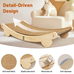 ORDORA base de madera maciza, soporte estable para uso diario