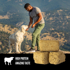 ORIJEN ingredientes de presa entera nutritivos, promueven sabor auténtico y satisfacción al perro.
