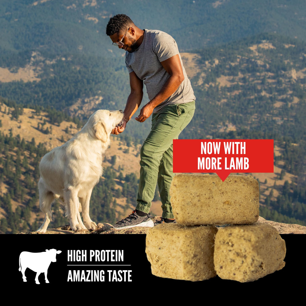 ORIJEN Regional Red con 99 por ciento de ingredientes animales para proteína alta.