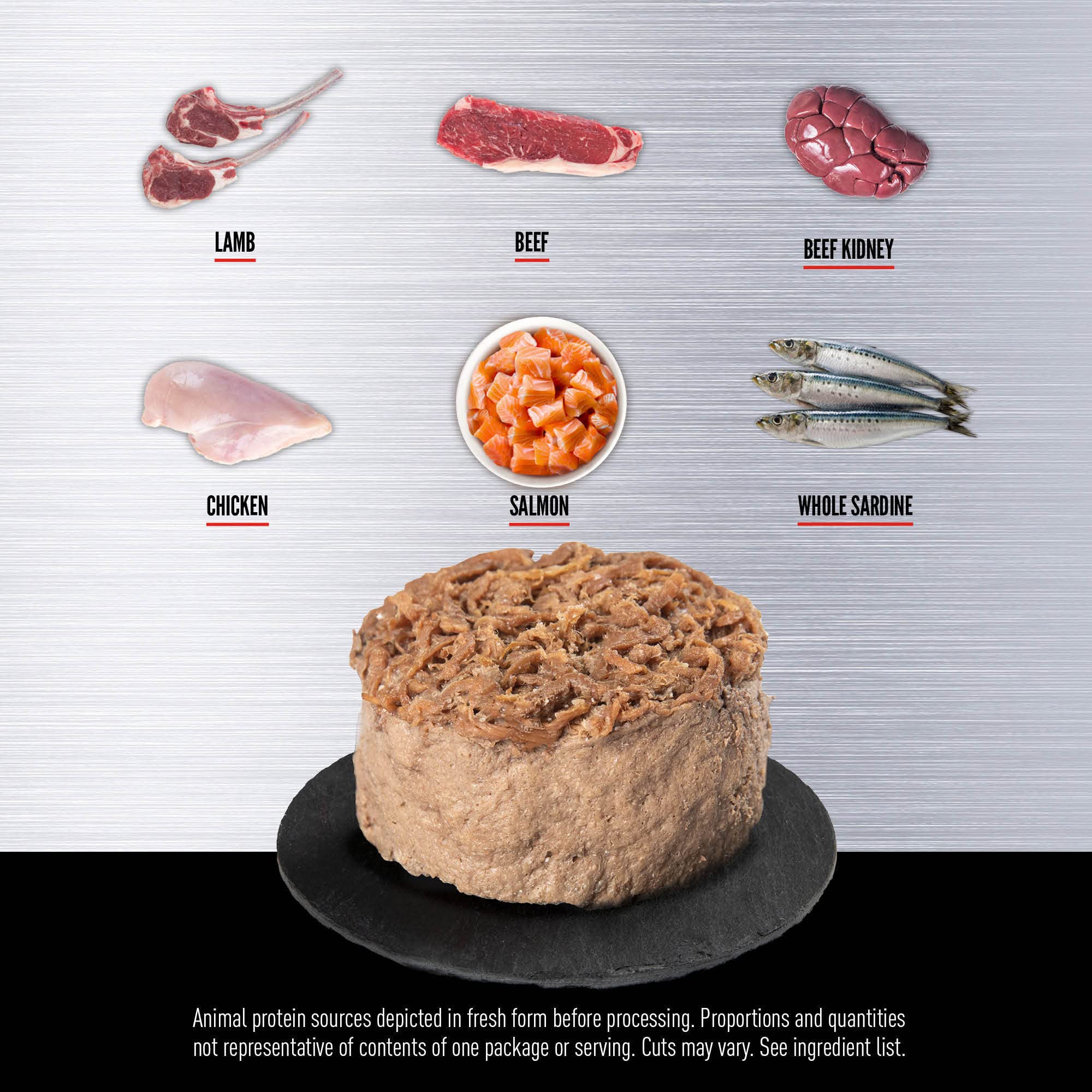 ORIJEN Regional Red Entrée trozos de pescado y carne, sabor nutritivo