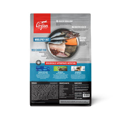 ORIJEN Seis Pescados, primeros ingredientes crudos de pescado.