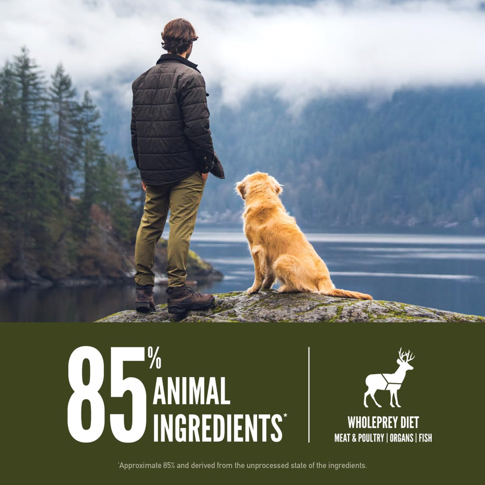 ORIJEN TUNDRA: fórmula sin granos con 85 por ciento proteína animal para energía sostenida.