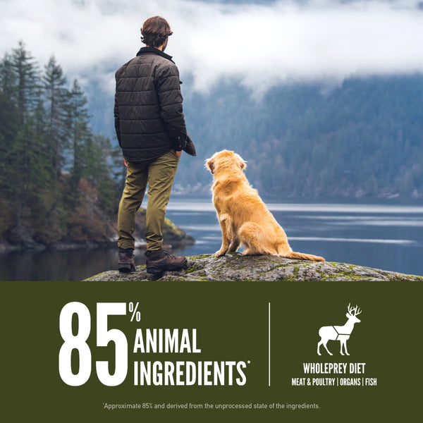 ORIJEN TUNDRA: fórmula sin granos con 85 por ciento proteína animal para energía sostenida.
