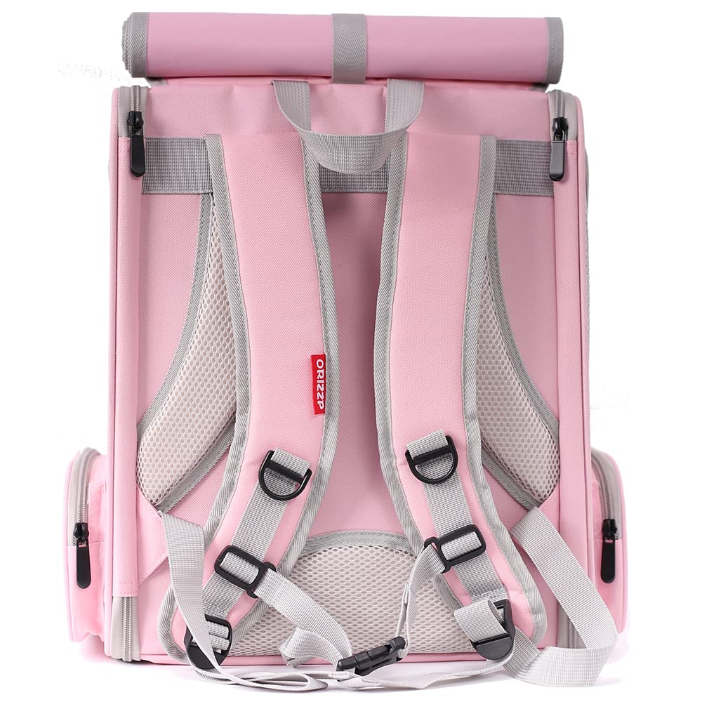 Mochila ORIZZP para uso frontal con correas ajustables para mayor comodidad