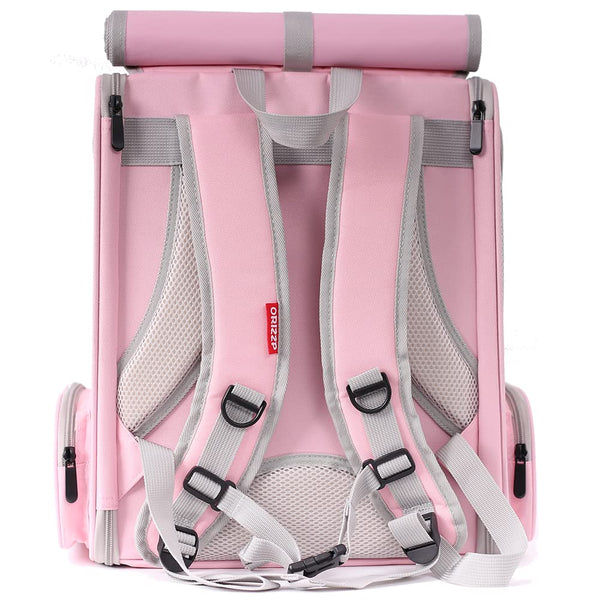 Mochila ORIZZP para uso frontal con correas ajustables para mayor comodidad