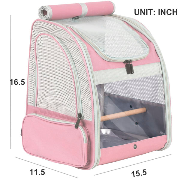 Mochila ORIZZP con ventilación de tres lados para mejor flujo de aire