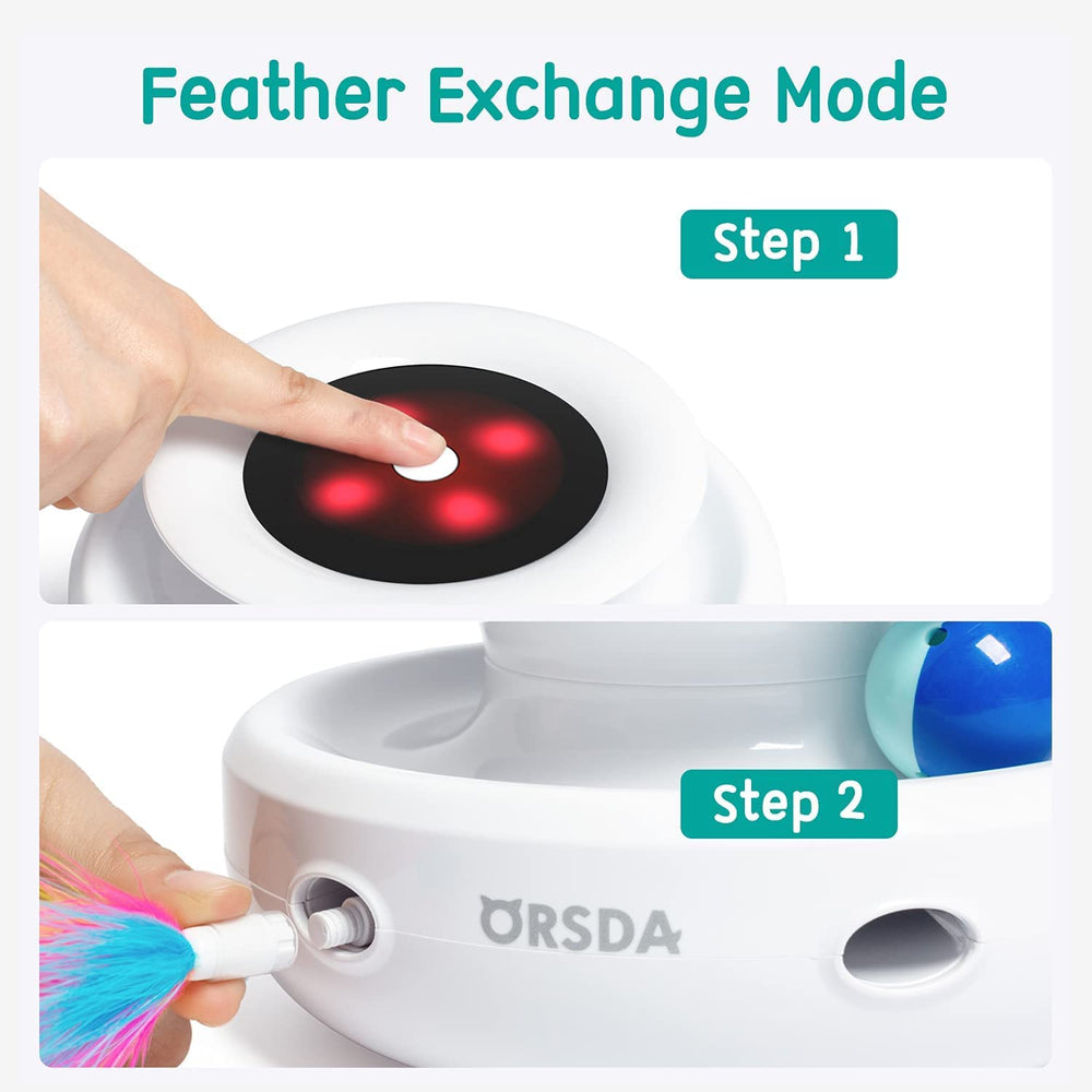 ORSDA Juguete 2-en-1 apagado automático 10 minutos para conservar baterías.