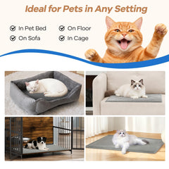 Ortri cama calefactante para perros pequeños, superficie generosa para descansar.