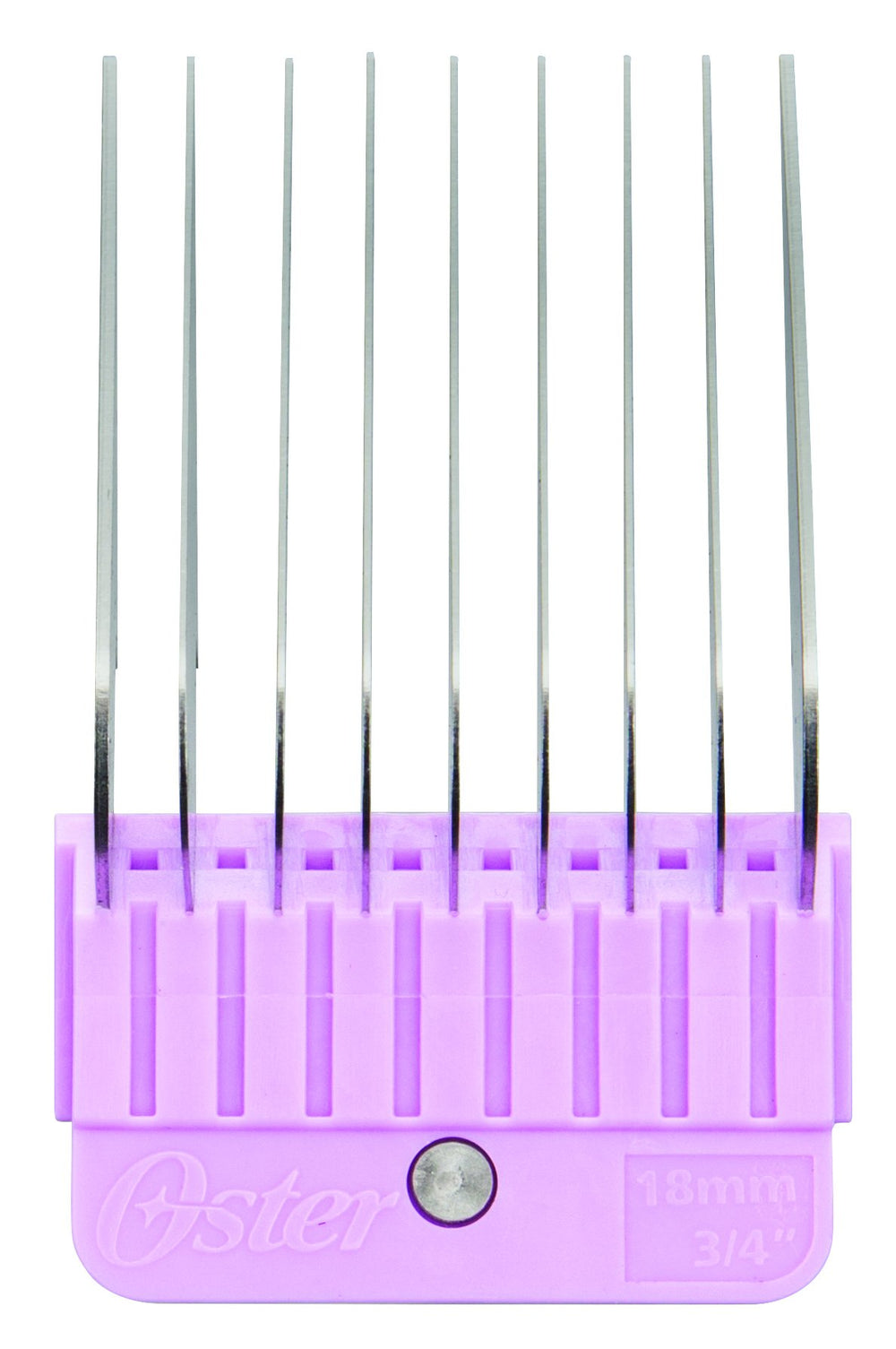 Guía Oster para 5/8 pulgada, ideal para pelajes densos y volumen natural.