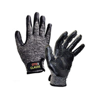 Guantes de grooming Otis y Claude, ajuste ajustable para aseo cómodo de mascotas.