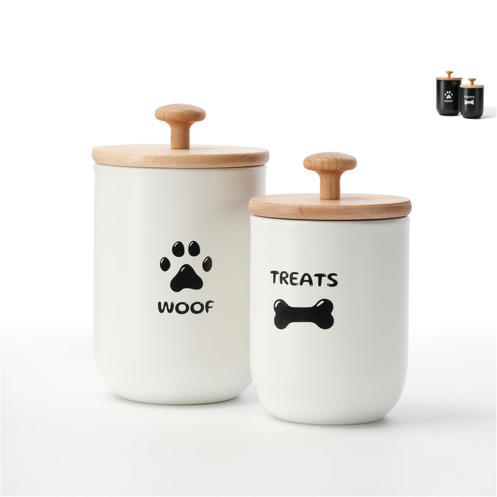 OTTENON contenedor perro grande 8 tazas con tapa hermética para snacks frescos