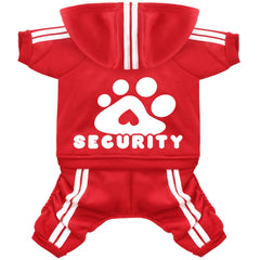 Otunrues sudadera para perro, vista frontal, mantiene calentito a tu mascota con estilo