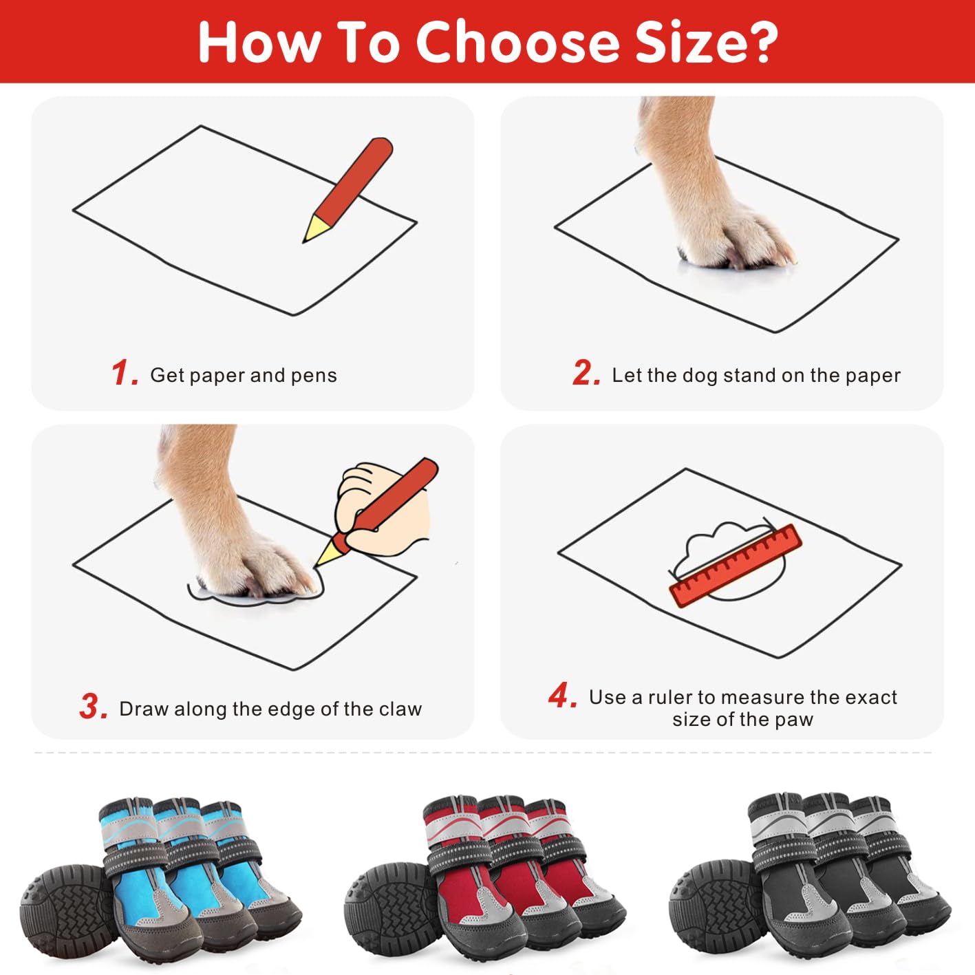 Zapatos Otunrues protegen patas en pavimento caliente y nieve