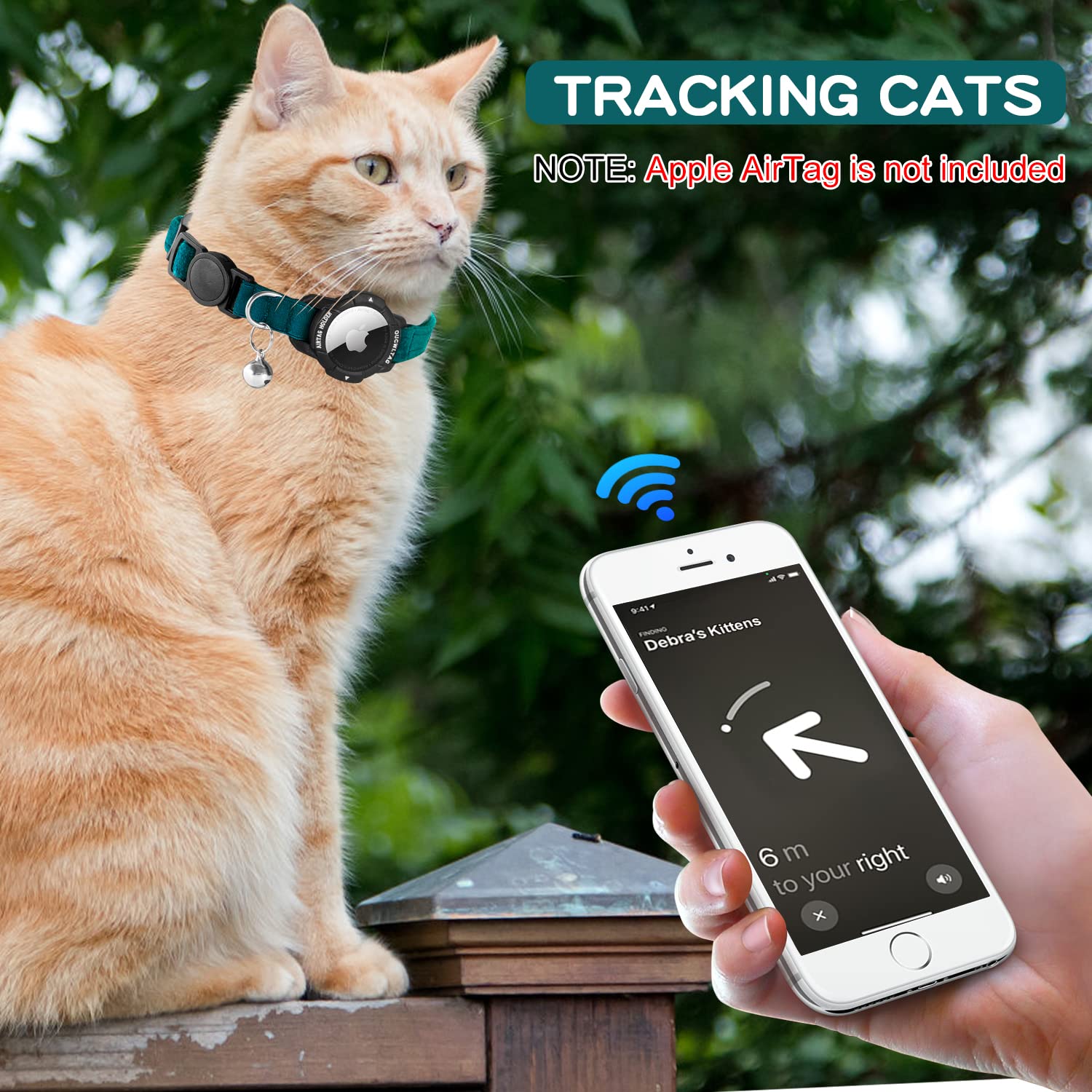 OUCWLTAG collar gato tallas ajustables para crecimiento cómodo
