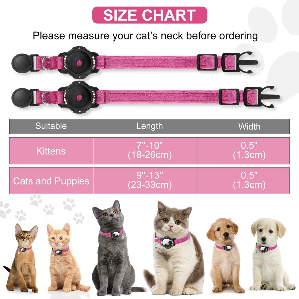 Tallas XS y S para gatitos y gatos pequeños.