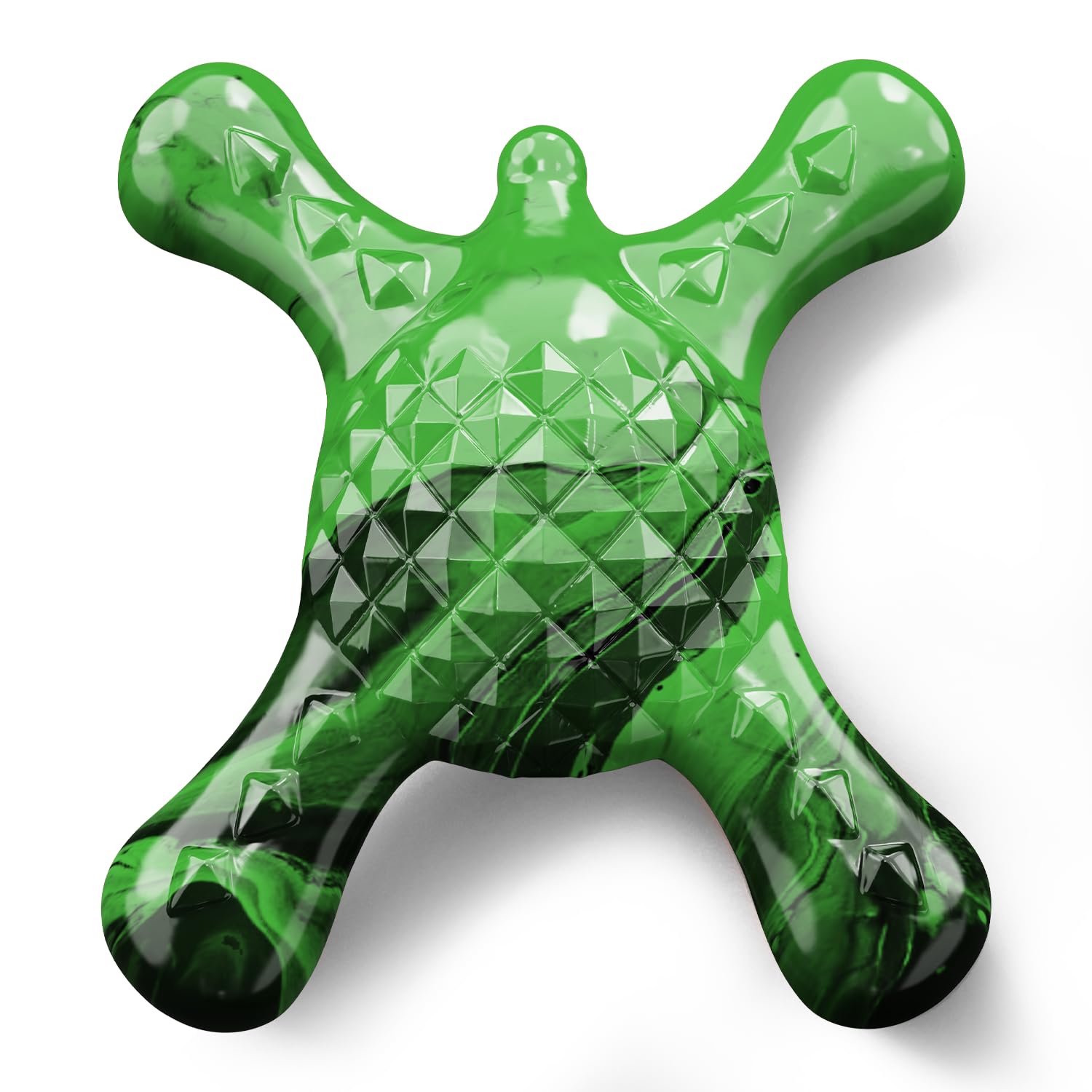 Ouilter erizo de nylón indestructible para perros pequeños, ideal para masticar.