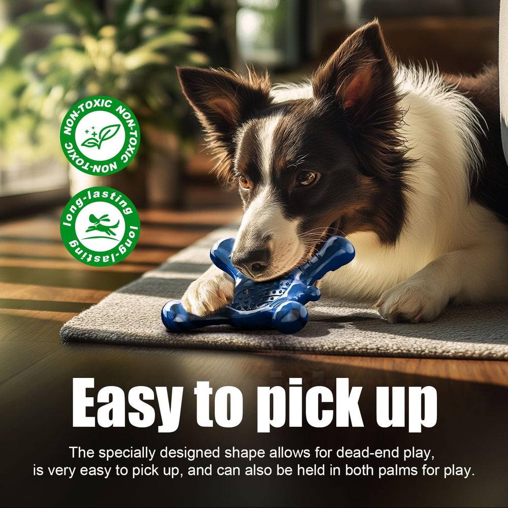 Juguete erizo para perros medianos y grandes de Ouilter, tamaño perfecto para mordidas.