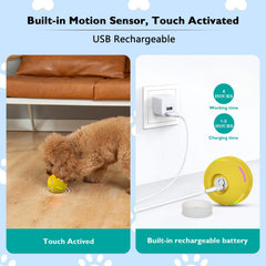 OULUXYLS con sensor táctil activa movimiento para estimulación física