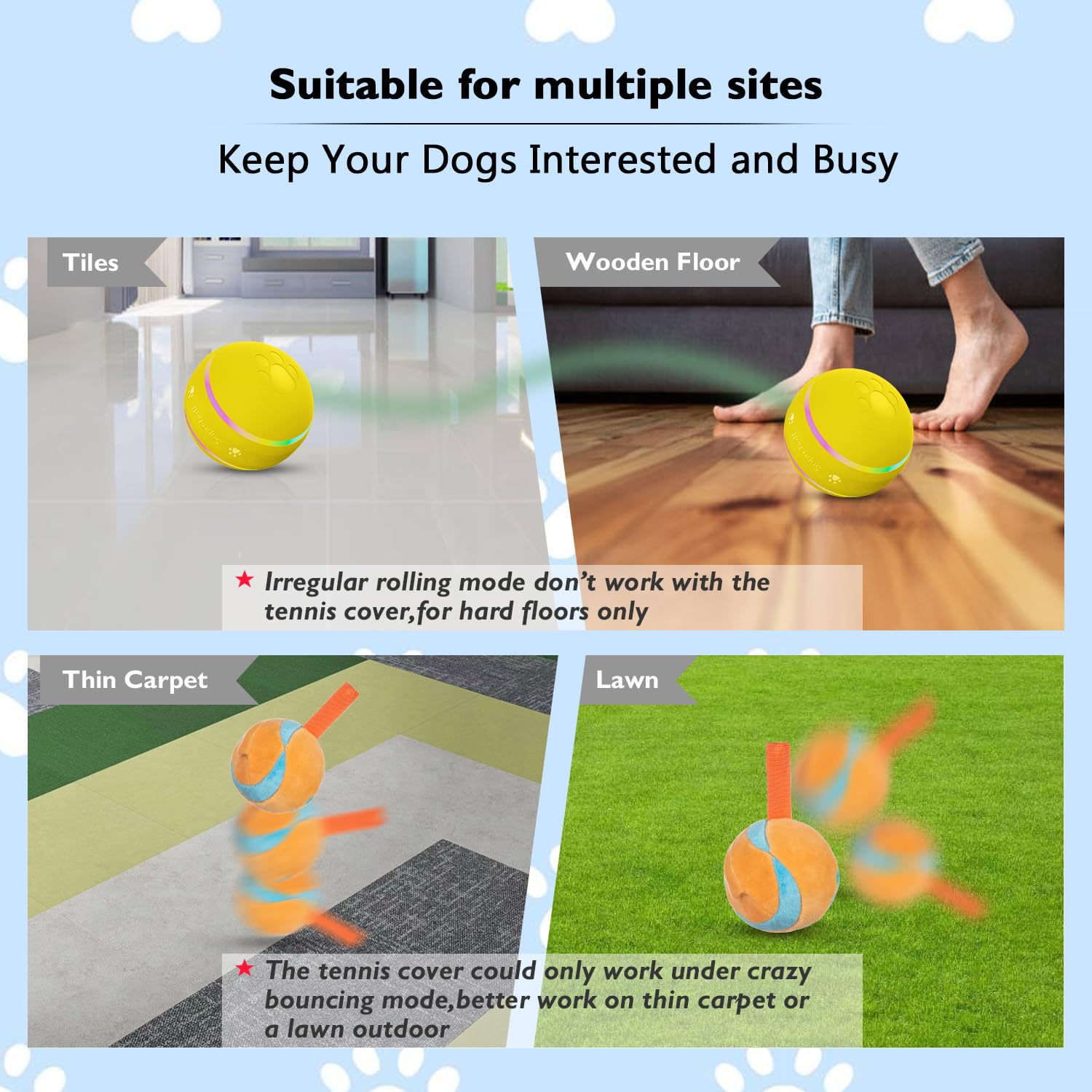 Uso en suelos duros con OULUXYLS ideal para interiores