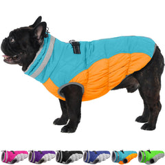 OUOBOB chaqueta para perro grande con arnés integrado, seguridad y control en paseos.