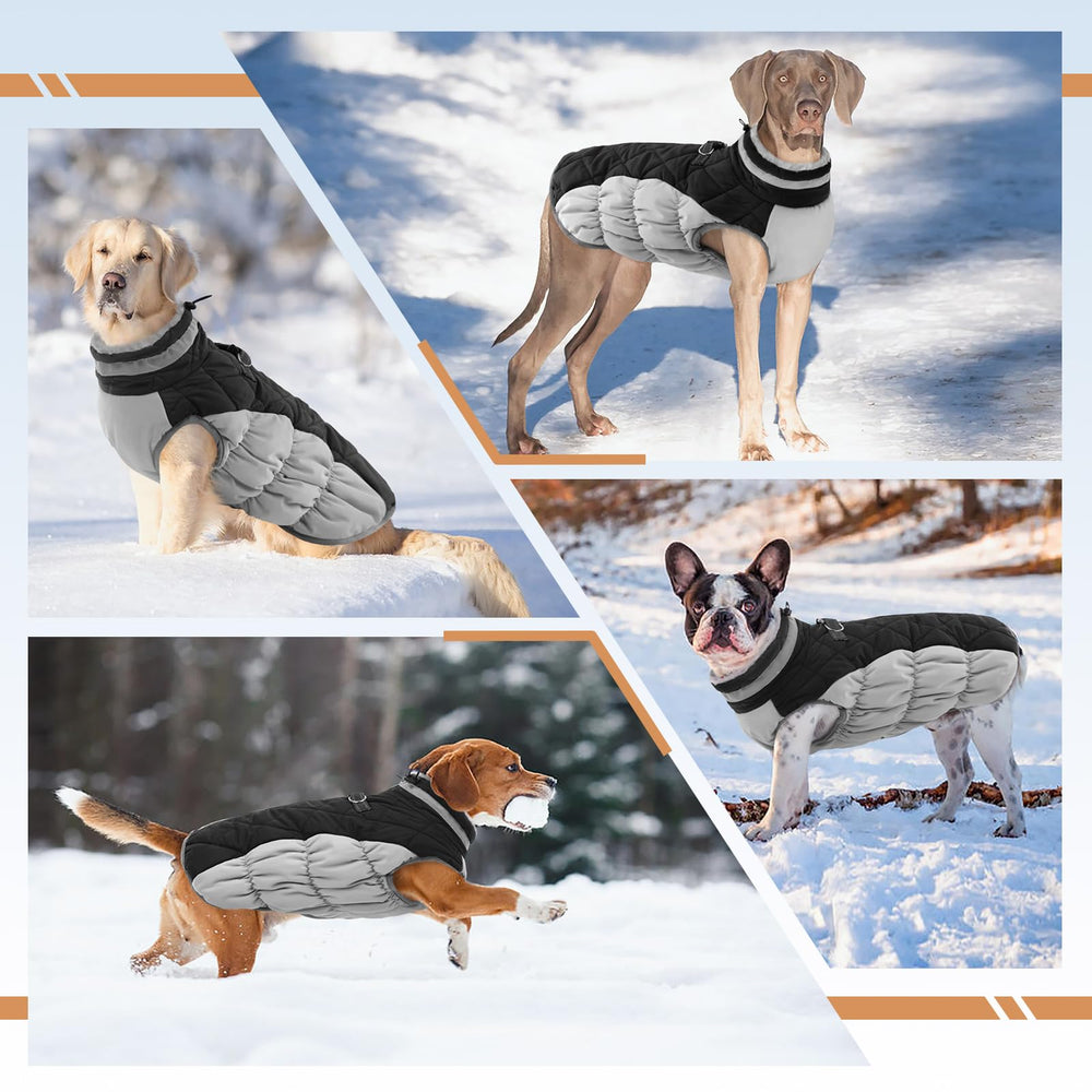 OUOBOB capa perro grande exterior impermeable para lluvia.
