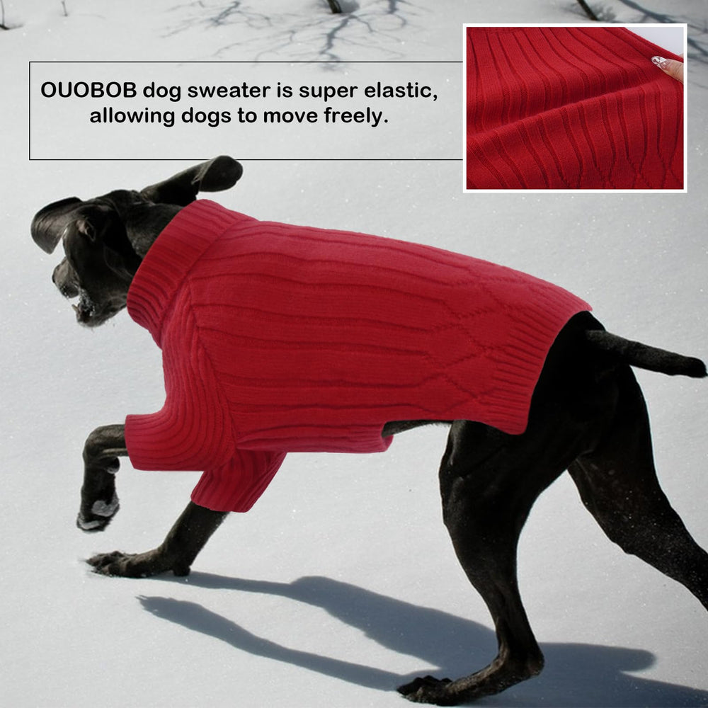 OUOBOB guias-tallas-diferentes-perro-grande: facilita elegir la talla adecuada.