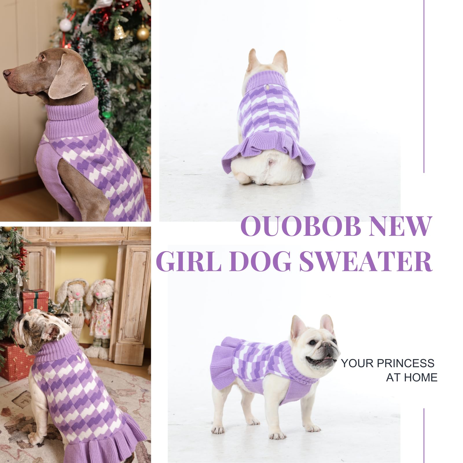 OUOBOB sudadera perro dama uso exterior en otoño e invierno