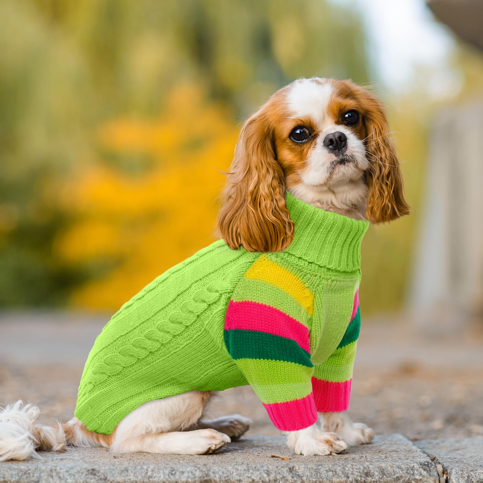 OUOBOB suéter XXL para navidad, ideal regalo cálido para perros grandes.