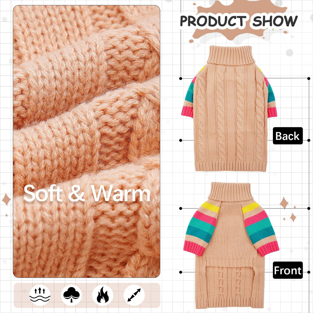 OUOBOB suéter XL, pullover clásico, cubre espalda y pecho para más abrigo.