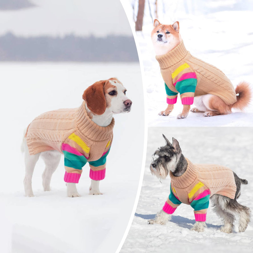 OUOBOB suéter XL para perros grandes, ajuste cómodo y práctico para caminar.