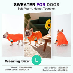 OUOBOB XXL suéter para paseos invernales; abrigo práctico para días fríos.