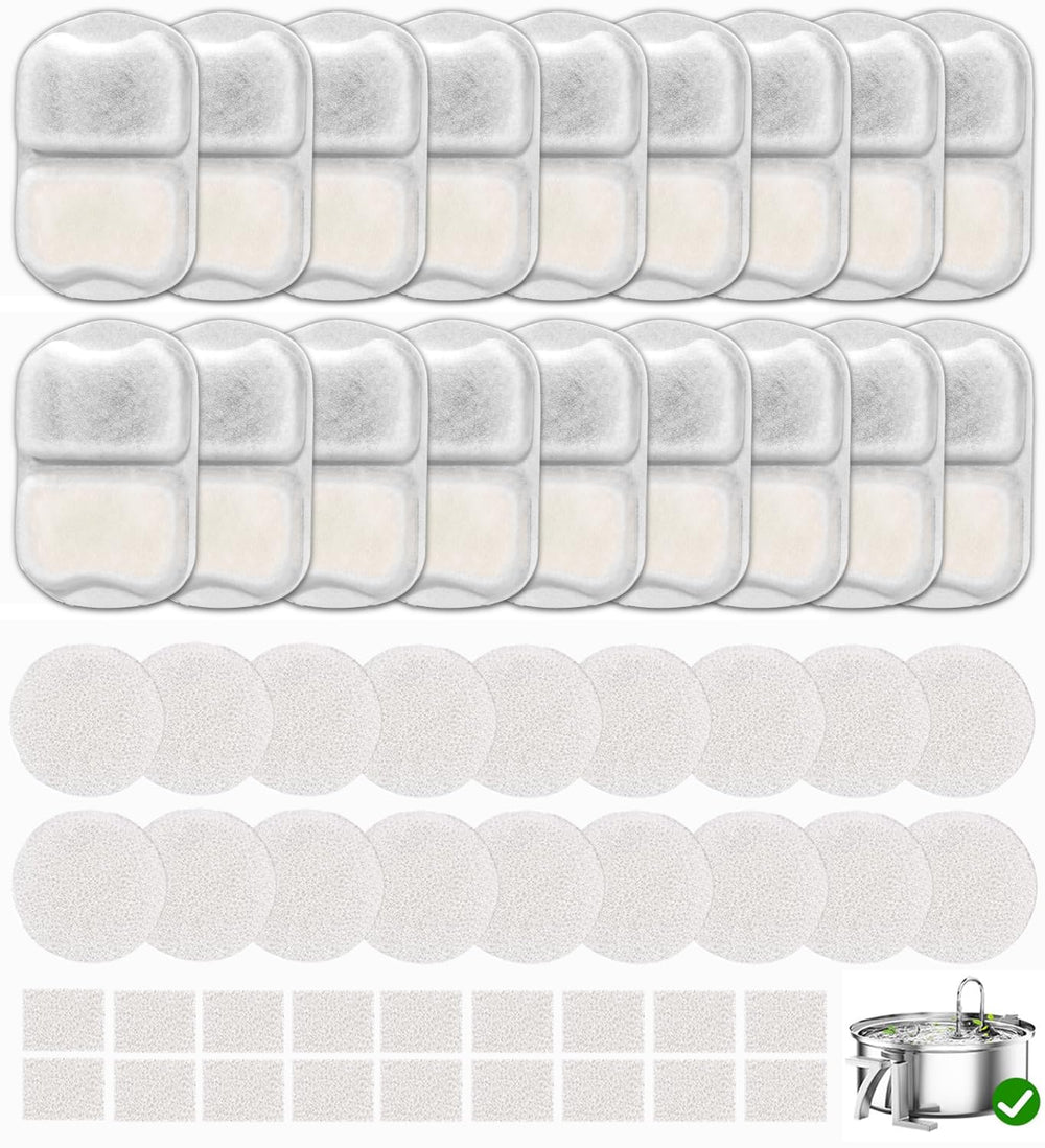 Filtro OUPUSES para bebedero Oneisall 7L mejora la calidad del agua para mascotas.