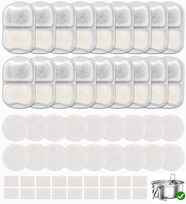 Filtro OUPUSES para bebedero Oneisall 7L mejora la calidad del agua para mascotas.
