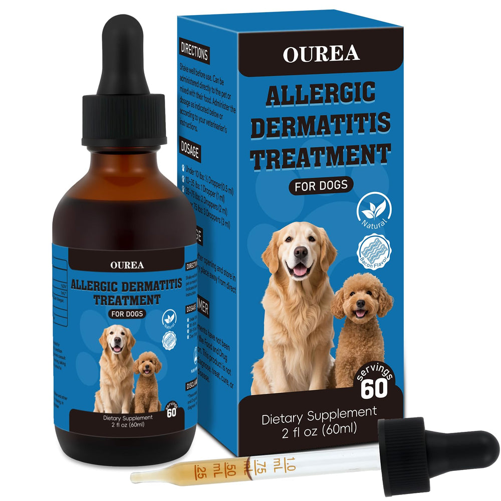 Ourea: cuidado continuo de la piel en perros con dermatitis.
