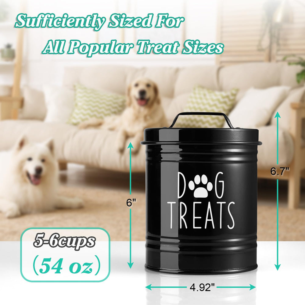 OUTNILI almacenamiento compacto para 5–6 tazas de comida seca para mascotas.
