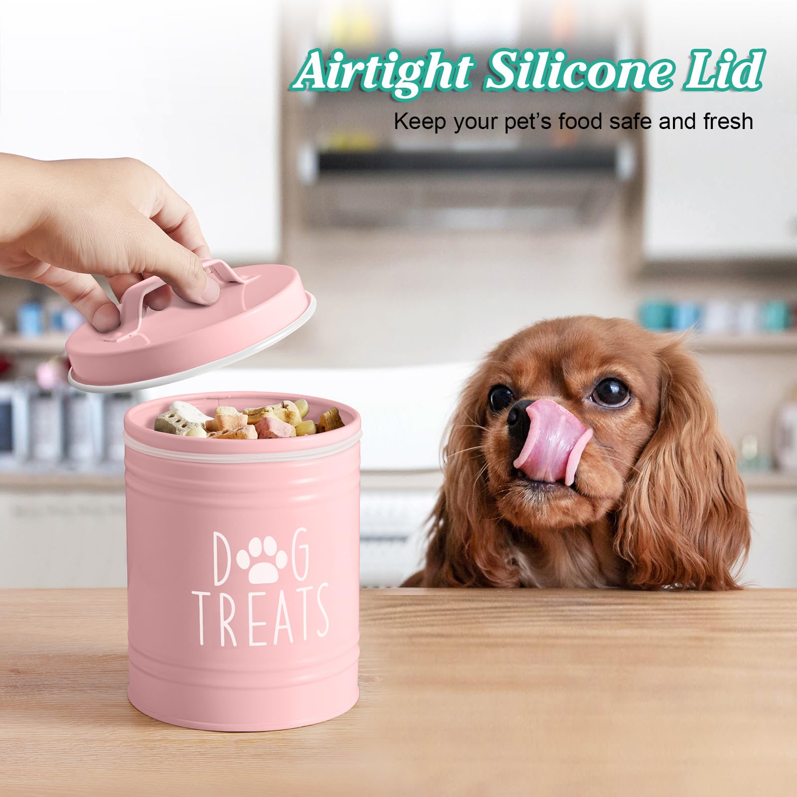 OUTNILI almacenamiento-snacks-compacto, solución compacta para snacks de mascotas.