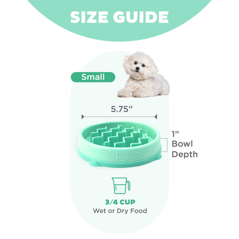 Outward Hound Fun Feeder Slo Bowl apto para lavavajillas, fácil de limpiar