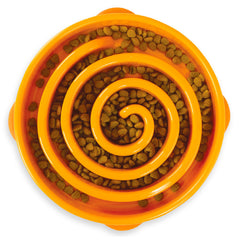 Outward Hound Fun Feeder Slo Bowl grande con capacidad de 4 tazas para comidas completas