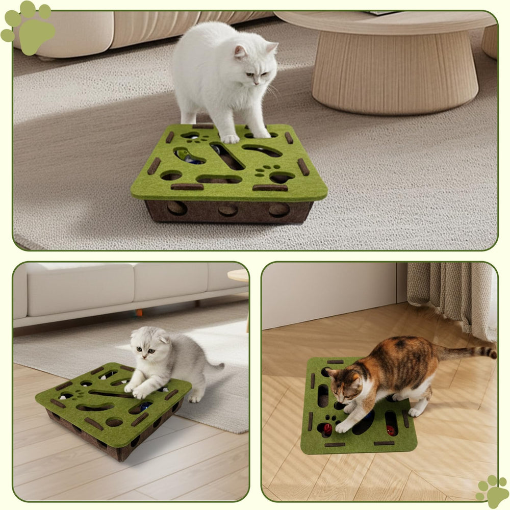 OVRRCSME caja lima uñas para gato, ideal para cuidado y enriquecimiento