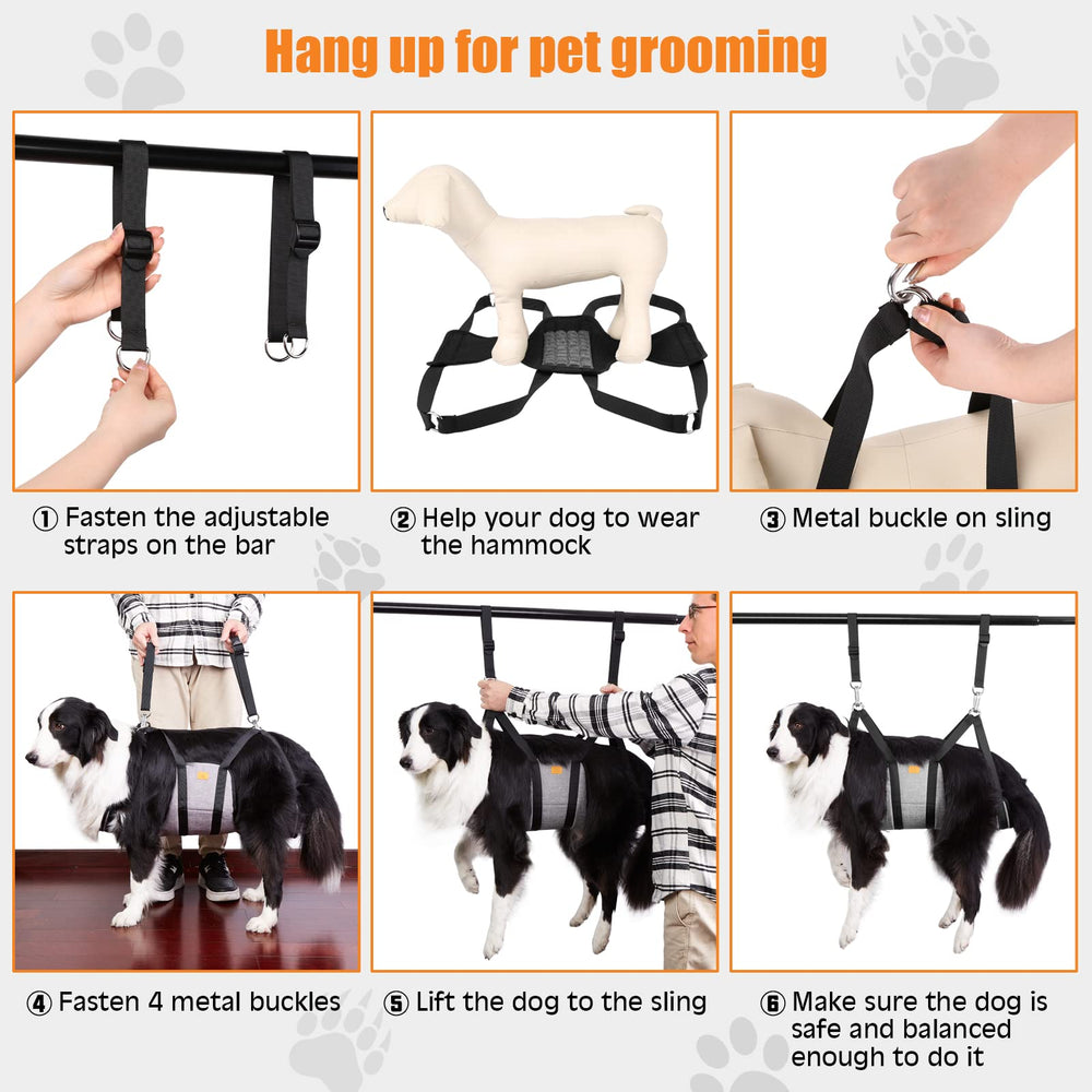Ownpets almohadilla acolchada anti-impacto en abdomen para comodidad.