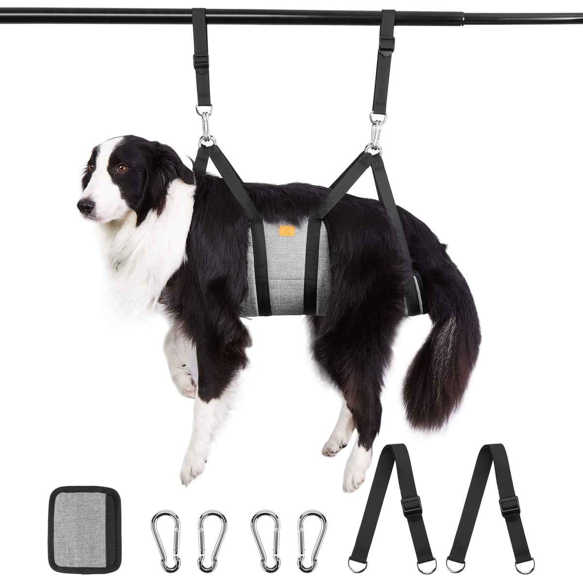 Ownpets hamaca de peluquería para perros y gatos, facilita el manejo seguro.
